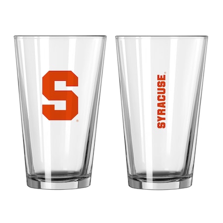 Logo Brands Syracuse 16oz Gameday Pint Glass 214-G16P-1